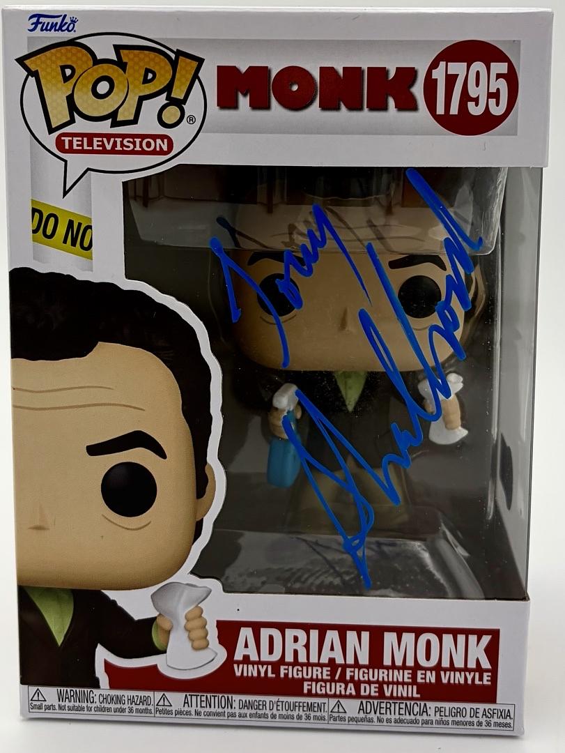 Tony Shalhoub signed "Adrian Monk" signed Funko #1795 (Monk) - Beckett COA